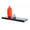 Schwarzfarbenes Wandregal MANHATTAN 60 cm