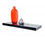 Schwarzfarbenes Wandregal MANHATTAN 60 cm