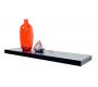 Schwarzfarbenes Wandregal MANHATTAN 80 cm