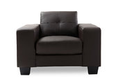 Sessel ANDERSON Leder chocolat