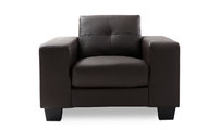 Sessel ANDERSON Leder chocolat