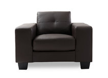 Sessel ANDERSON Leder chocolat