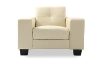 Sessel ANDRESON Leder creme