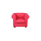 Sessel BABY CHESTERFIELD - Farbe Himbeere