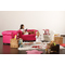 Sessel BABY CHESTERFIELD - Farbe Himbeere