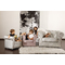 Sessel BABY CHESTERFIELD - Farbe silber