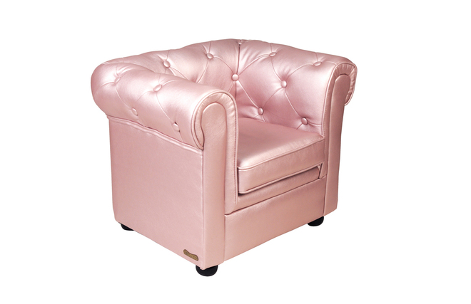 Sessel BABY CHESTERFIELD - perlmuttfarben