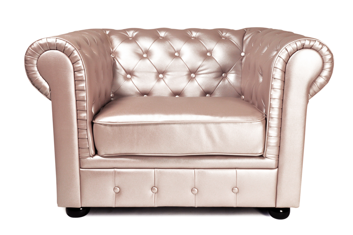 Sessel CHESTERFIELD - erh&auml;ltliche Farbe : perlmuttfarben  