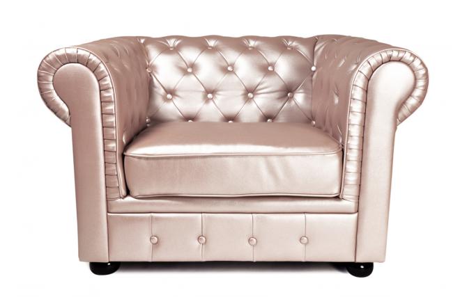 Sessel CHESTERFIELD - erh&auml;ltliche Farbe : perlmuttfarben  