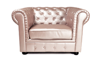 Sessel CHESTERFIELD - erh&auml;ltliche Farbe : perlmuttfarben  