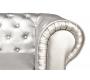 Sessel CHESTERFIELD - erh&auml;ltliche Farbe : silberfarben