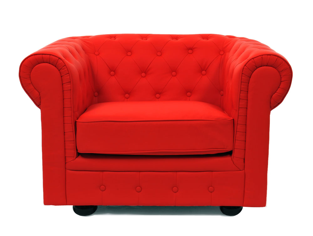 Sessel CHESTERFIELD - rot