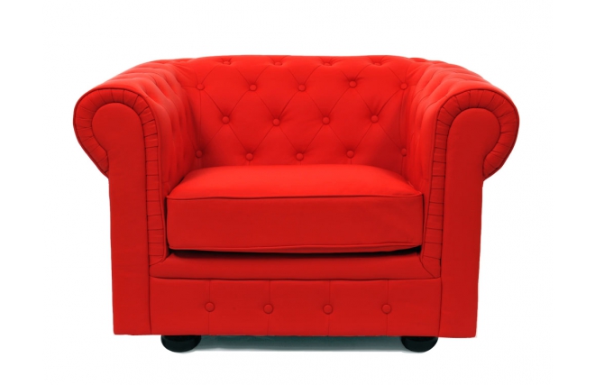 Sessel CHESTERFIELD - rot
