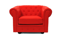 Sessel CHESTERFIELD - rot