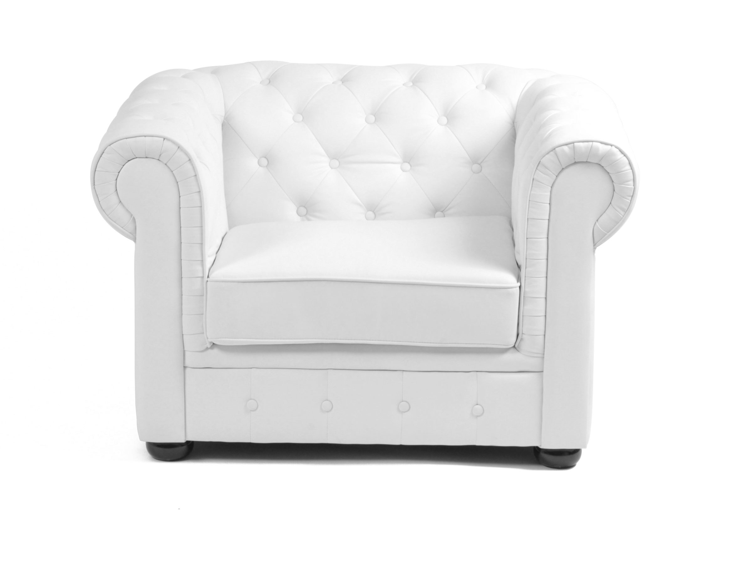 Sessel CHESTERFIELD - wei&szlig;