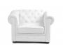 Sessel CHESTERFIELD - wei&szlig;