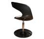 Sessel GROOVY schwarz / PU wei&szlig;