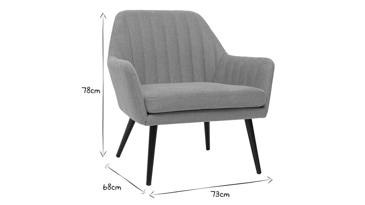Sessel im senfgelbem Samtdesign mit Metallfu GASTON