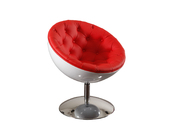 Sessel / Sitz NEW STANLEY Farbe wei&szlig; und rot