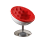 Sessel / Sitz NEW STANLEY Farbe wei&szlig; und rot