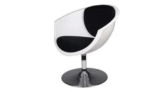Sessel / Sitzm&ouml;bel NEW GROOVY schwarz und wei&szlig; image 1