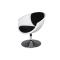Sessel / Sitzm&ouml;bel NEW GROOVY schwarz und wei&szlig;