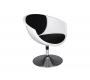 Sessel / Sitzm&ouml;bel NEW GROOVY schwarz und wei&szlig; image 3