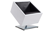 Sessel SQUARE BOX design schwarz und weiss