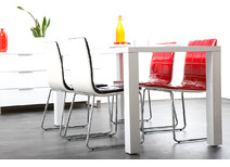 St&uuml;hle JADA design rot und weiss (2)