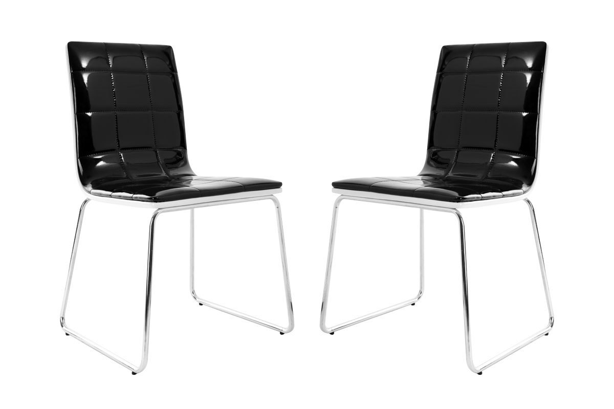 St&uuml;hle JADA design schwarz und weiss (2)