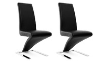 St&uuml;hle NEW ANGIE  design schwarz  ( 2 )