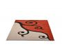 Teppich CLEMATITE - Farbe rot und grau