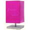 Touch-Lampe MESSAGE erh&auml;ltliche Farbe himbeerenrosa