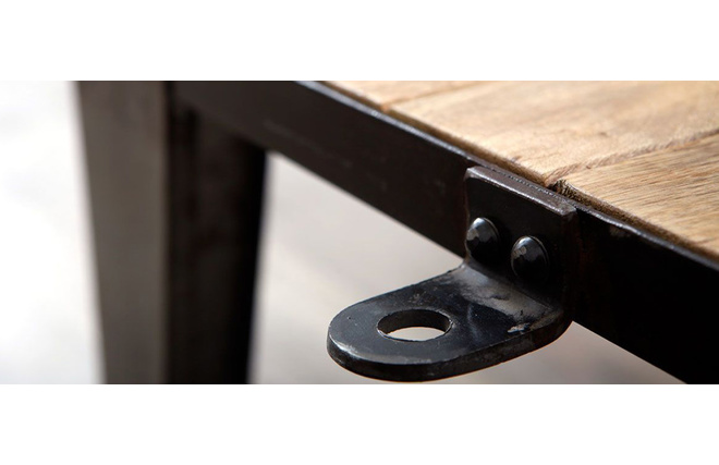 Viereckiger Couchtisch INDUSTRIA