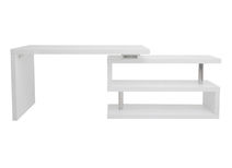 Wei&szlig; lackierter Designer Schreibtisch  MAX