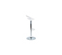Wei&szlig;e Barhocker / K&uuml;chenhocker Design COMET - Satz von 2