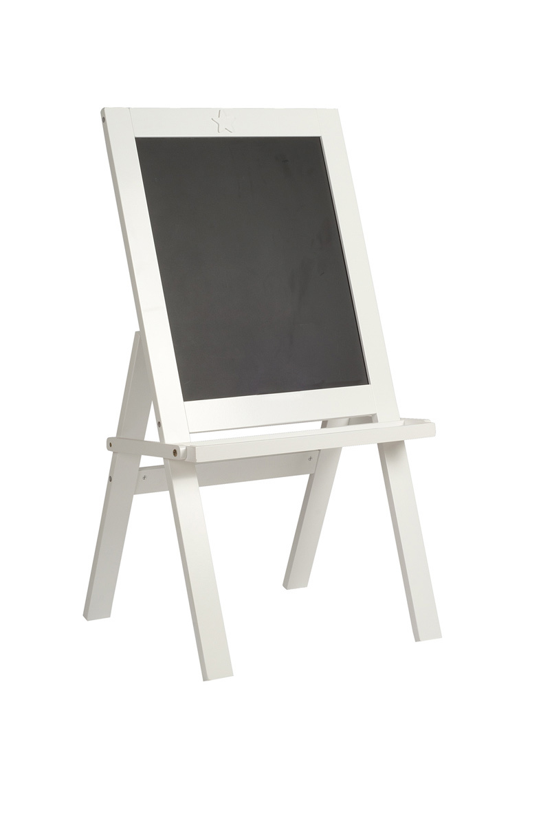Wei&szlig;e Kinder-Staffelei-Tafel ETOILE 