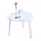 Wei&szlig;er Designer Couchtisch LAKEA 