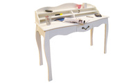Wei&szlig;er Schreibtisch / Konsole  LOUISA - 1 Schublade