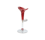  Weinrote Barhocker  / K&uuml;chenhocker Design GALAXY - Satz von 2