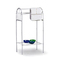 Weisser Handtuchhalter CLOE