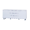 Weisses Sideboard / Anrichte LEA - 2 T&uuml;ren und 3 Schubladen