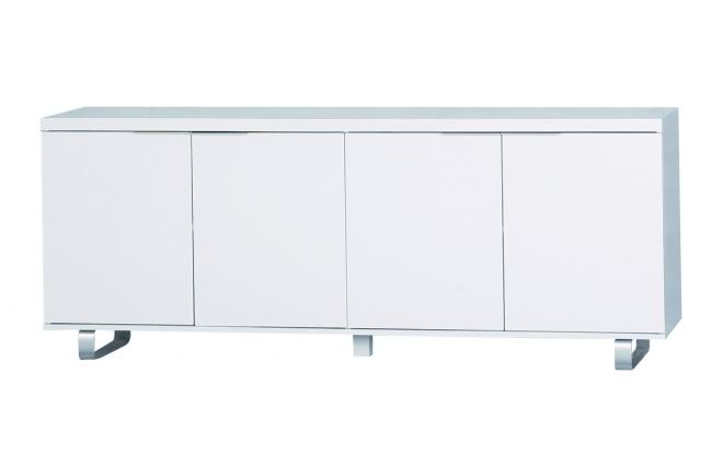 Weisses Sideboard / Anrichte LEA - 4 T&uuml;ren