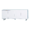 Weisses Sideboard / Anrichte LEA - 4 T&uuml;ren