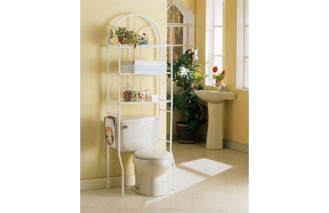 Weisses Toilettenregal CLOE