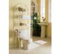 Weisses Toilettenregal CLOE