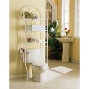 Weisses Toilettenregal CLOE image pub1