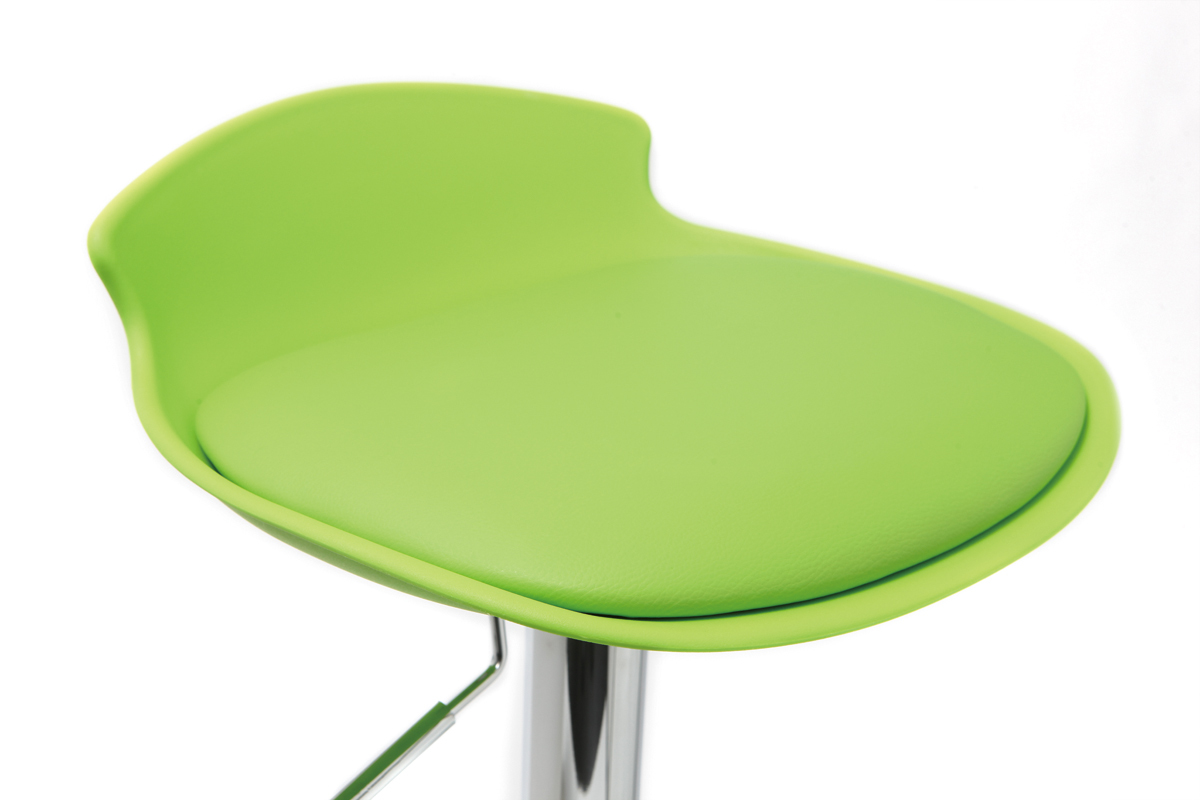 2 Design-Barhocker Gr�n NOVA