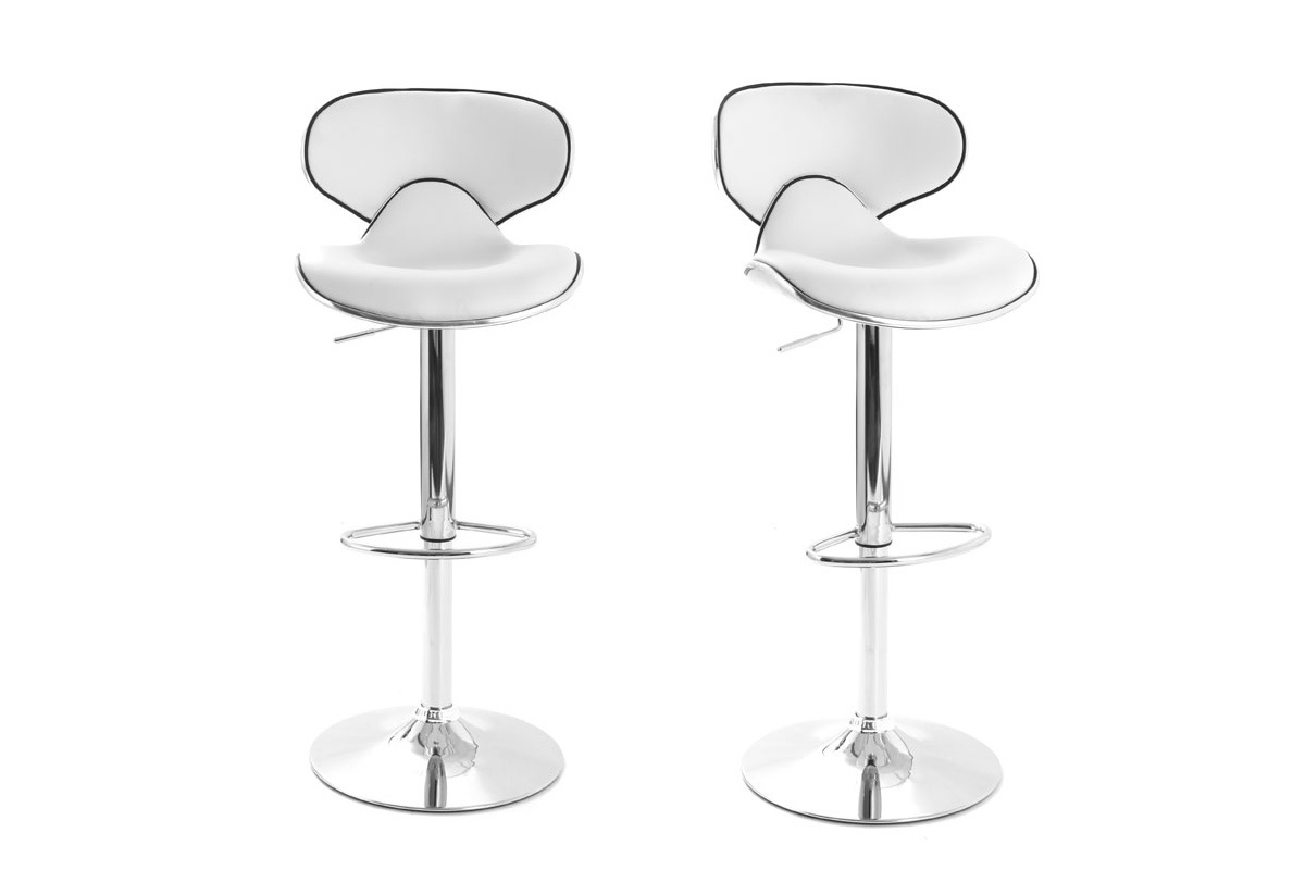 2 Design-Barhocker PEGASE Wei