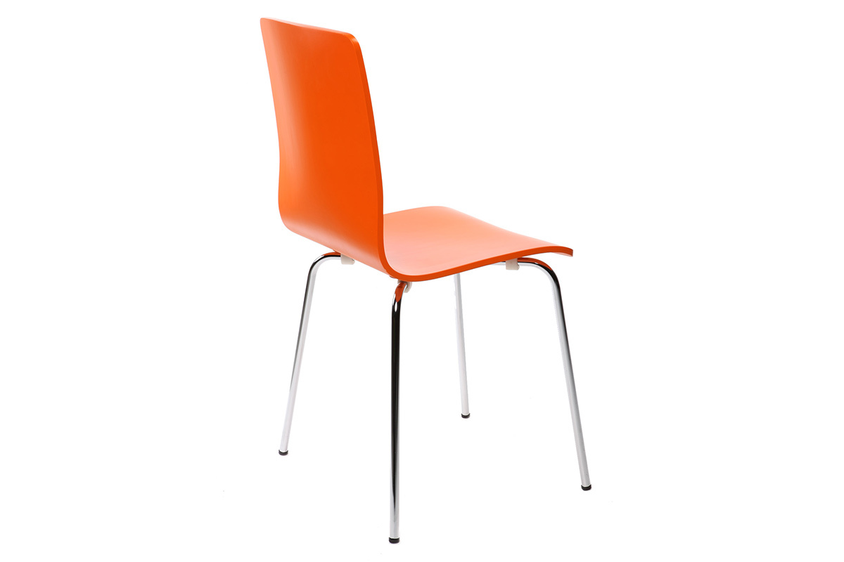 2 Design-K�chenst�hle NELLY Orange